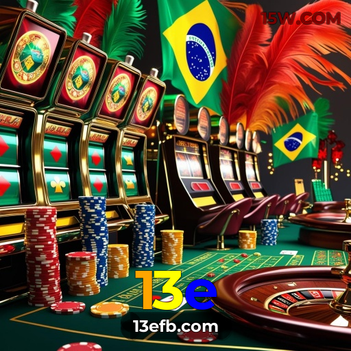 13e: Viva a experiência única de um cassino online no Brasil e ganhe!
